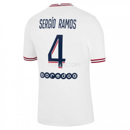 Fußballtrikots Paris Saint-Germain Sergio Ramos 4 Vierte Trikotsatz 2021-2022 Fußballtrikots Paris Saint-Germain Sergio Ramos 4 Vierte Trikotsatz 2021-2022